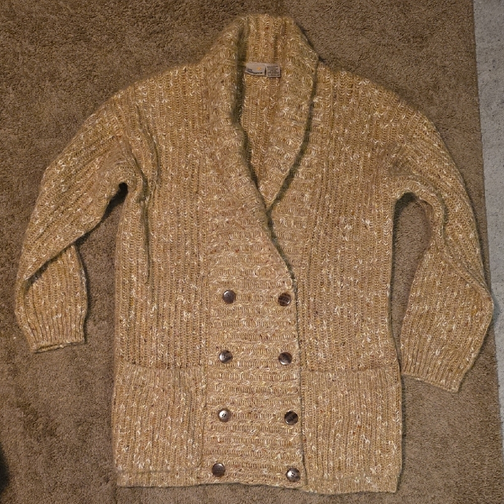 Liz Claiborne Tan Cardigan Sweater - Picture 1 of 8